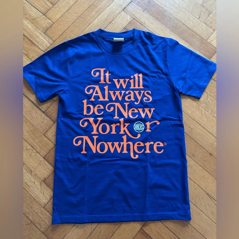New York Or Nowhere Knicks Shirt Small NBW - Picture 5 of 8